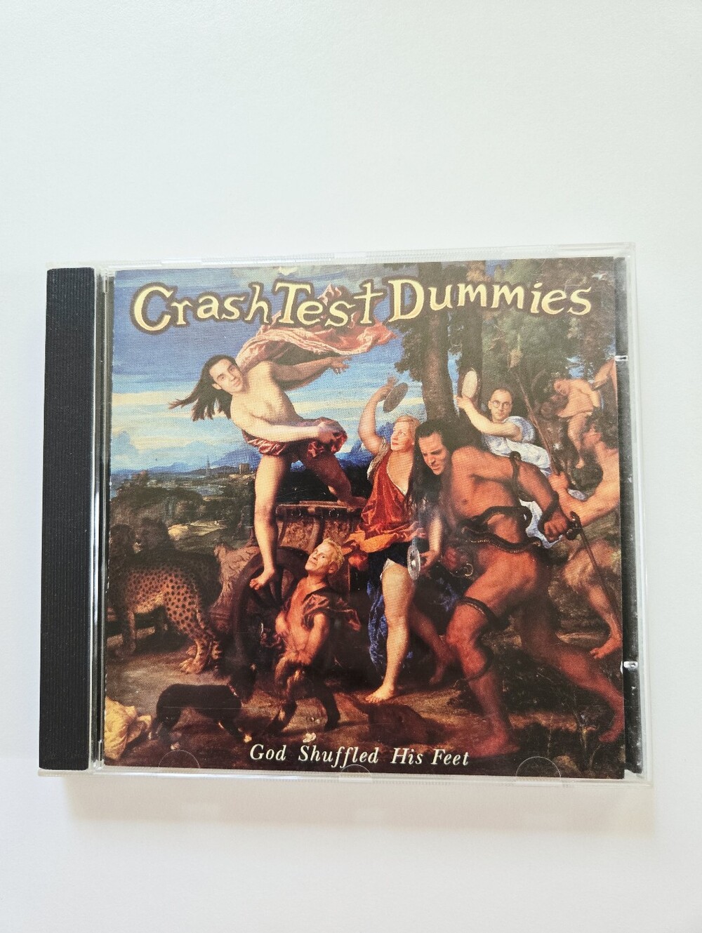 CRASH TEST DUMMIES God Shuffled His Feet CD 1993 Arista Club Edition